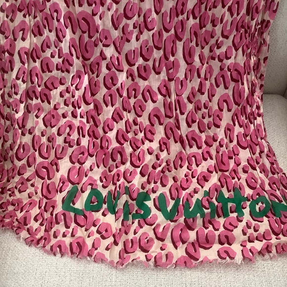 Louis Vuitton Stephen Sprouse Leopard Stole/Scarf - Picture 2 of 8